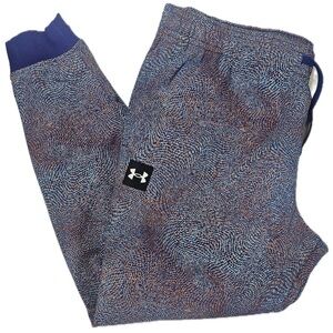 Under‎ Armour Rival Fleece Printed Joggers Men’s XXL Multicolor Activewear NEW